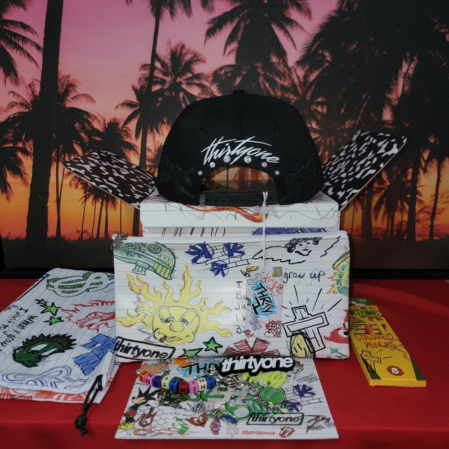 L.A THORNS 31 HATS FULL SET BRAND NEW