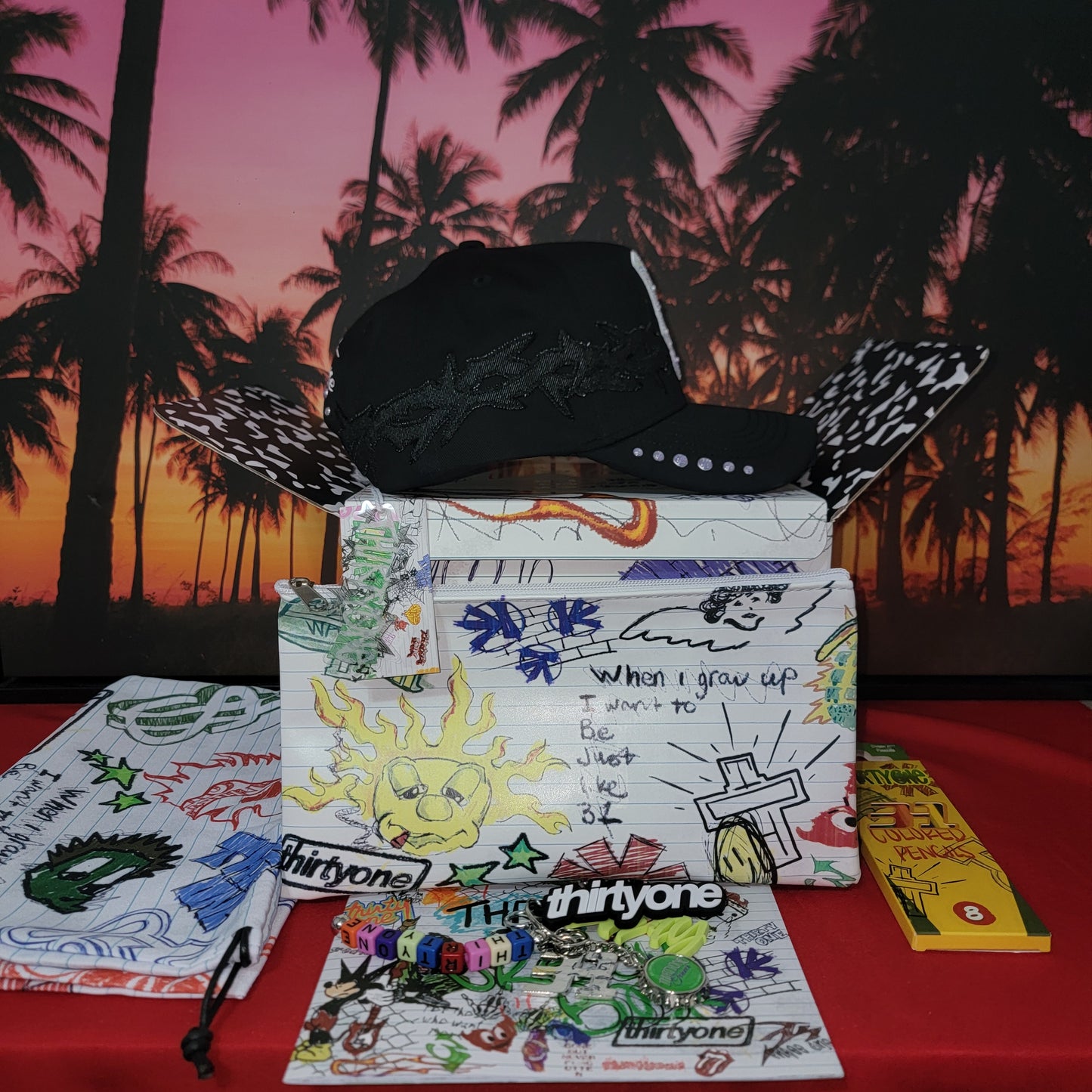 L.A THORNS 31 HATS FULL SET BRAND NEW